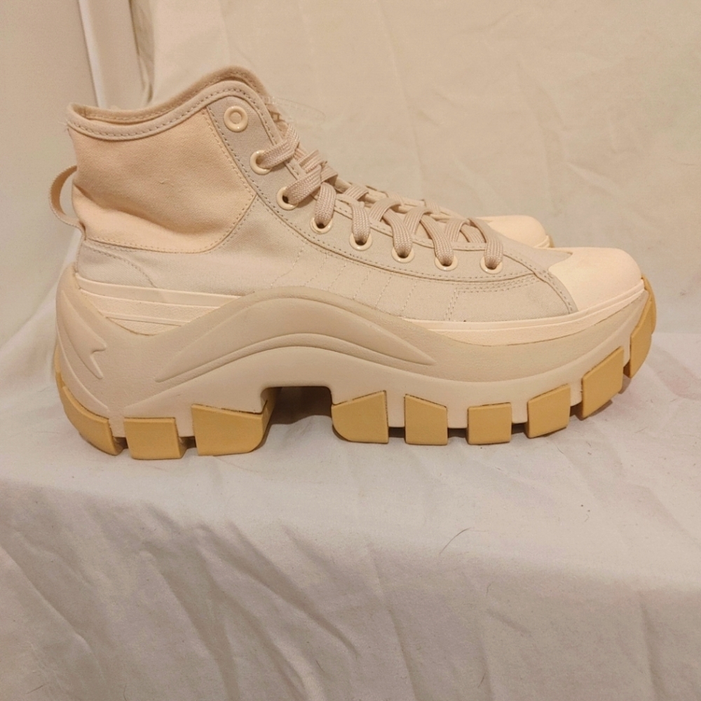 Adidas NIZZA HI XY22 Unisex Ivory Fashion Sneakers Men's 11 Women's 12 New